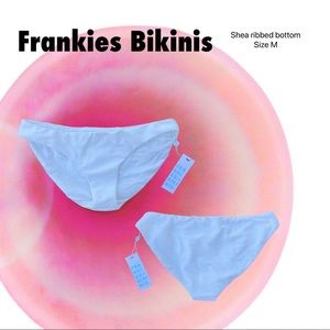 Frankies Bikinis Shea White Bottoms
